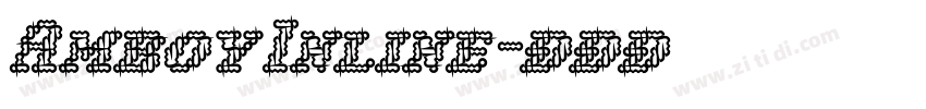 Amboy Inline字体转换